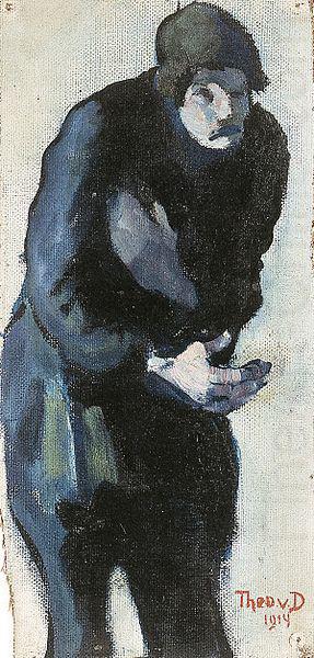 Theo van Doesburg Beggar. china oil painting image